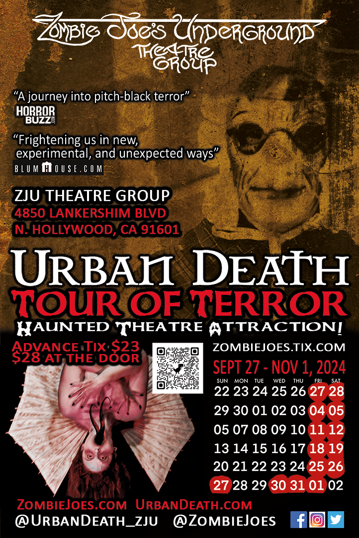 Urban Death Tour of Terror 2025