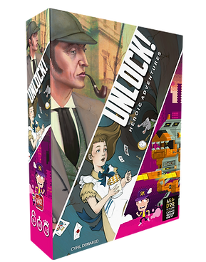 Unlock! Heroic Adventures: Sherlock Holmes - The Scarlet Thread of Murder
