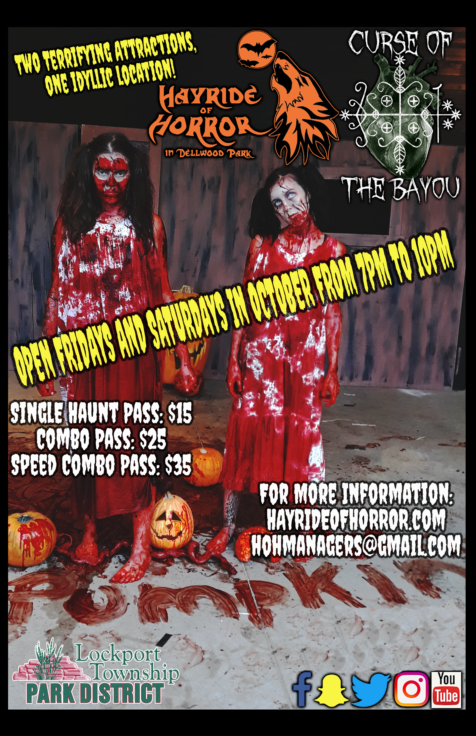 Hayride of Horror & Curse of the Bayou
