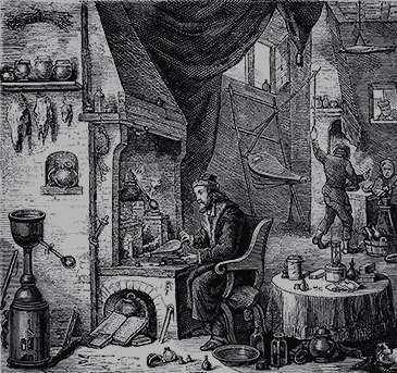 Alchemist´s laboratory