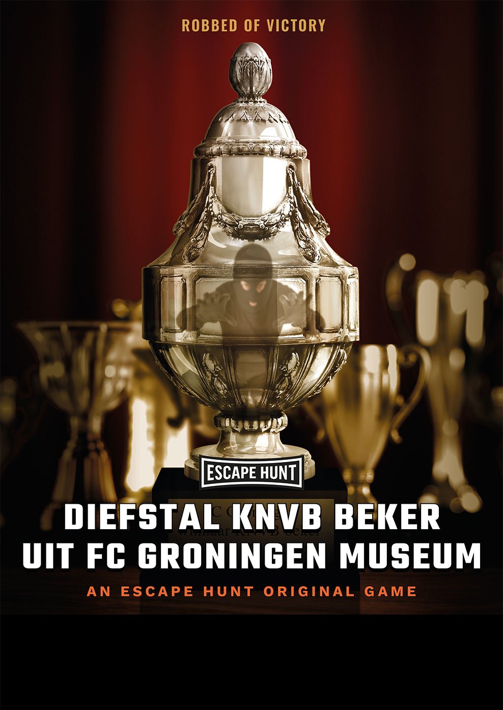 Diefstal KNVB Beker Uit FC Groningen Museum [ Theft of KNVB Cup From FC  Groningen Museum] Escape Room