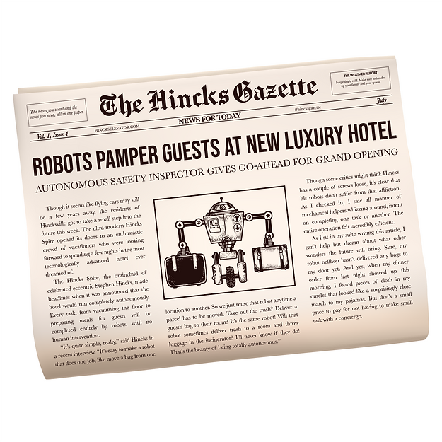 The Hincks Gazette: Vol. 1, Issue 4: July