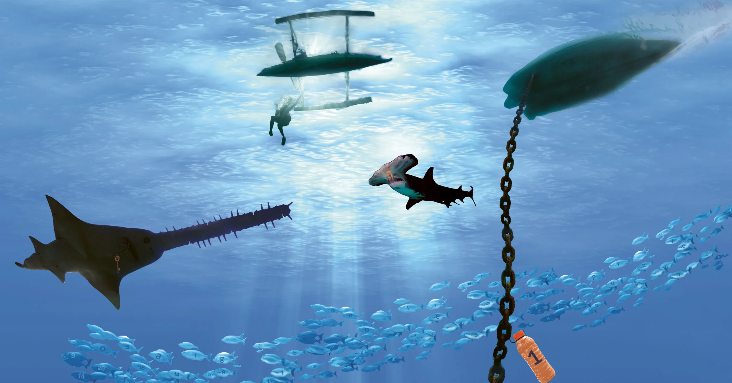 Escaposter Ocean