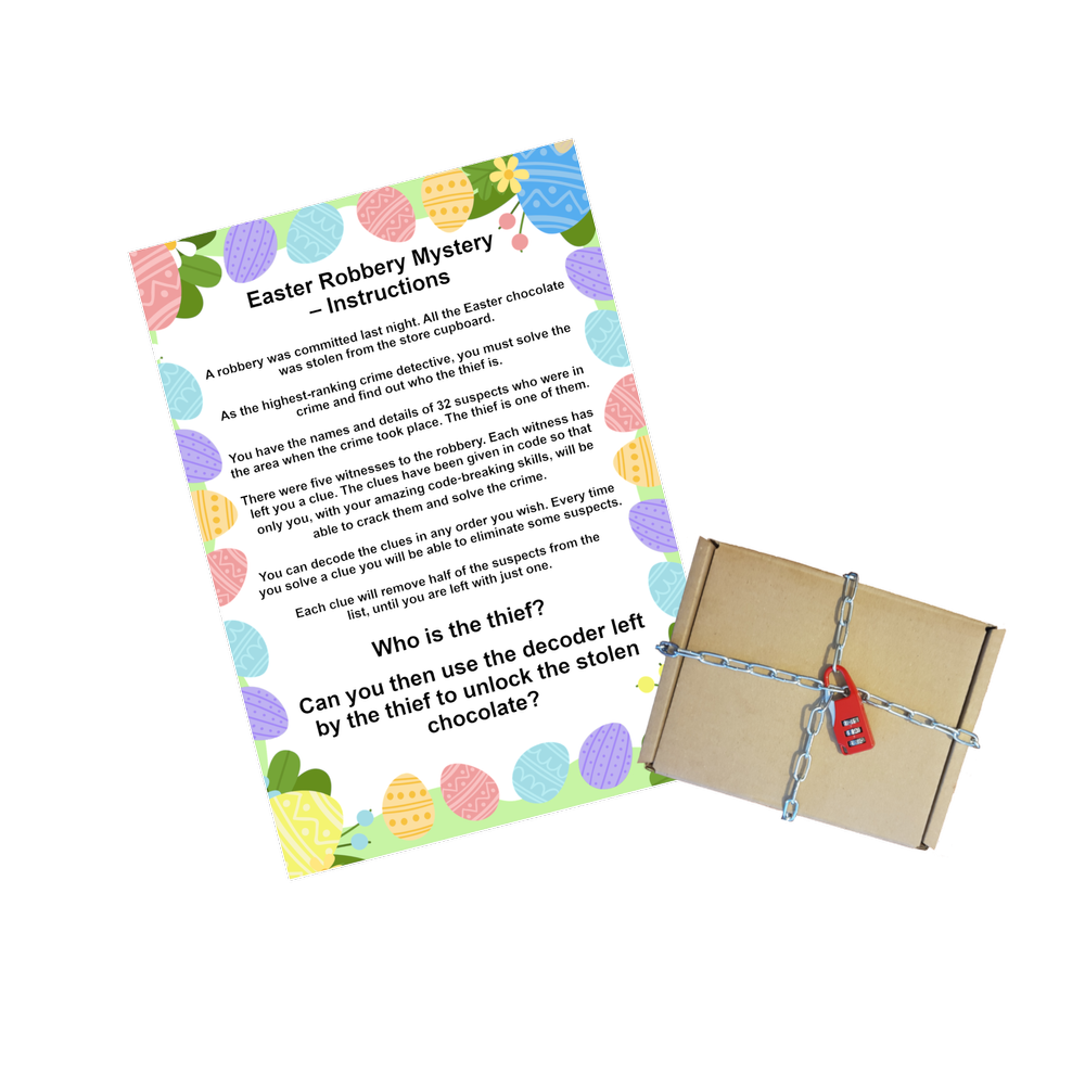Easter Robbery Mystery for Kids