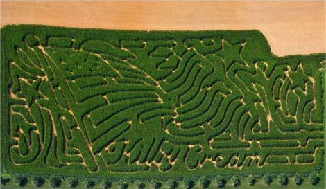 Britt's Farm Scary Maze