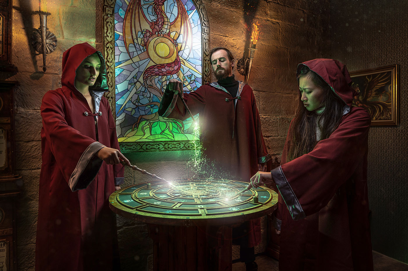 L’école Des Sorciers Contre Le Mage Noir [The School Of Sorcerers Against The Dark Mage]