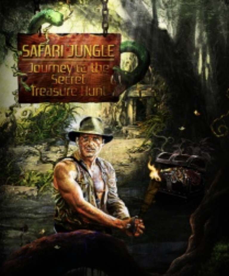 Safari Jungle - Journey To The Secret Treasure Hunt