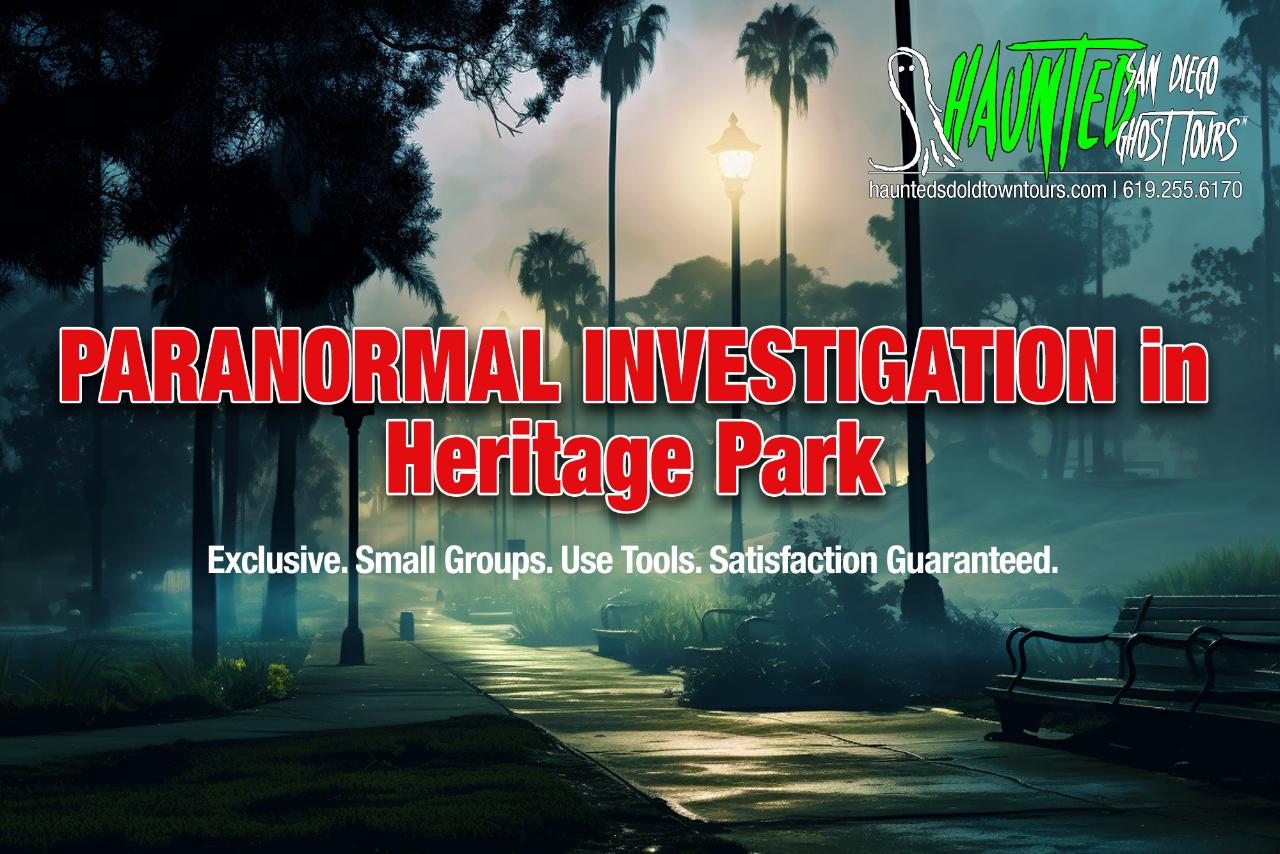 Paranormal Investigation Event