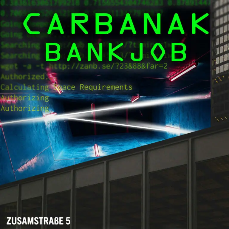 Banküberfall des Professors [prev. Cash Code, Carbanak Bankjob]