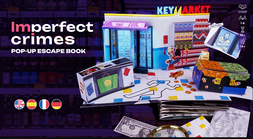 Imperfect Crimes: Pop-Up Escape Book