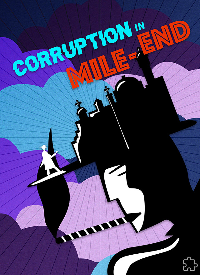 Corruption dans le Mile-End [Corruption in Mile-End] [Outdoor]