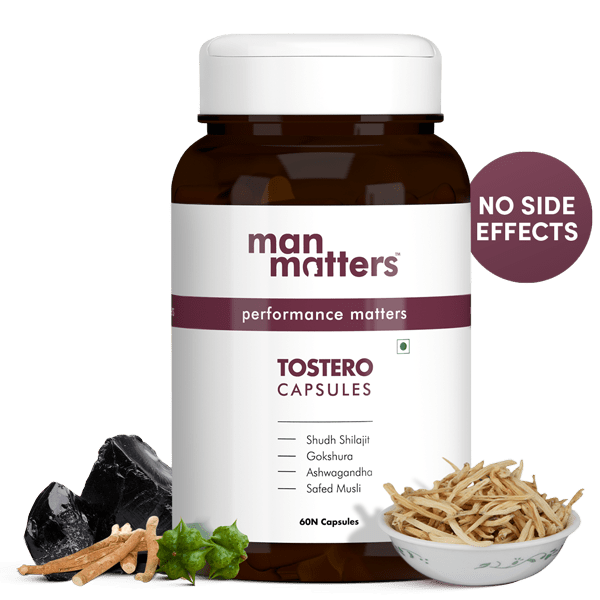 Shilajit Capsules- Testosterone boosters with Himalayan Shilajit, Ashwagandha, Safed Musli for better performance