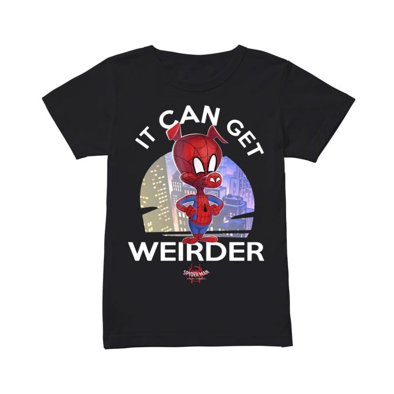 Spider Ham It Can Get Weirder Spider Man Ladies Shirt