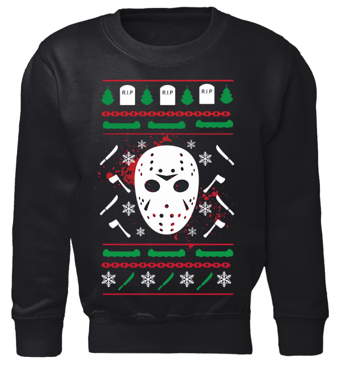 jason voorhees ugly christmas sweater