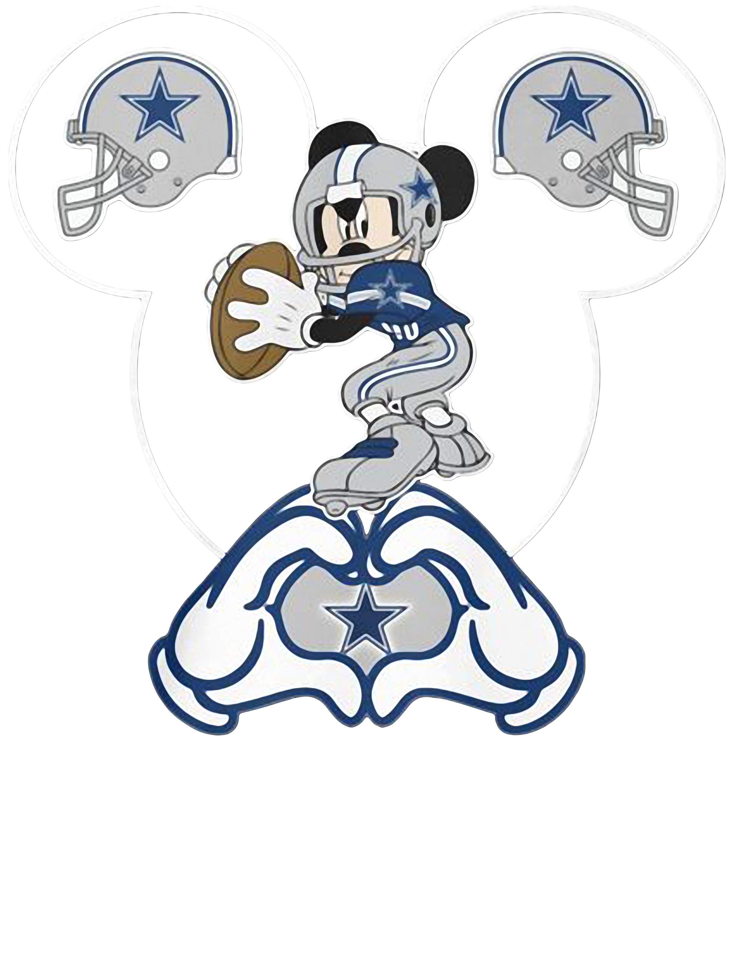 dallas cowboys mickey mouse shirt