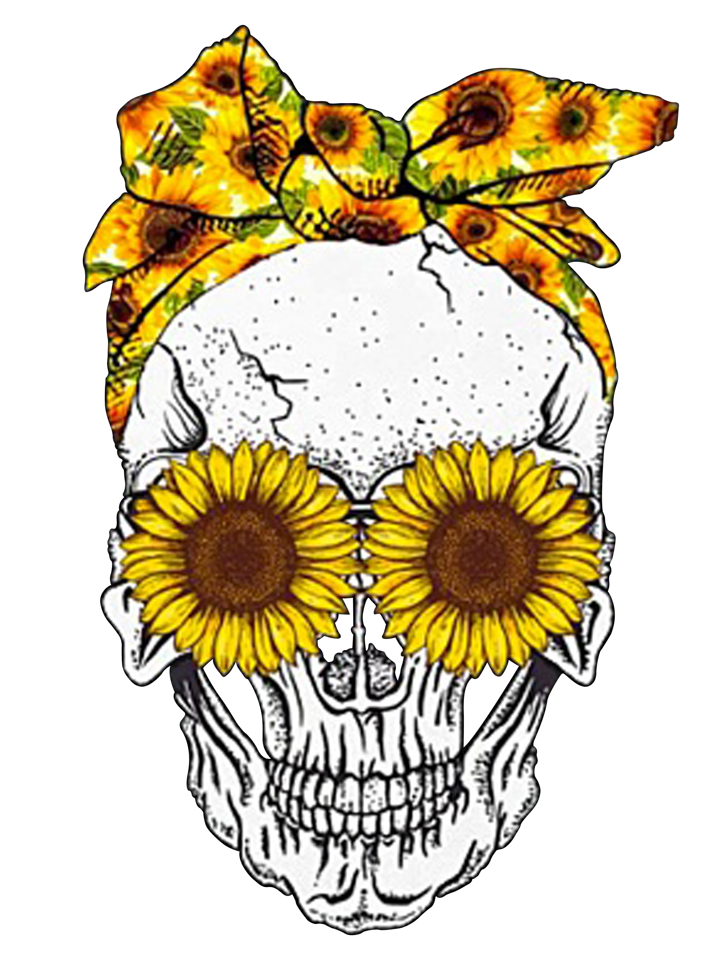 Free Free 197 Sunflower Skull Svg SVG PNG EPS DXF File