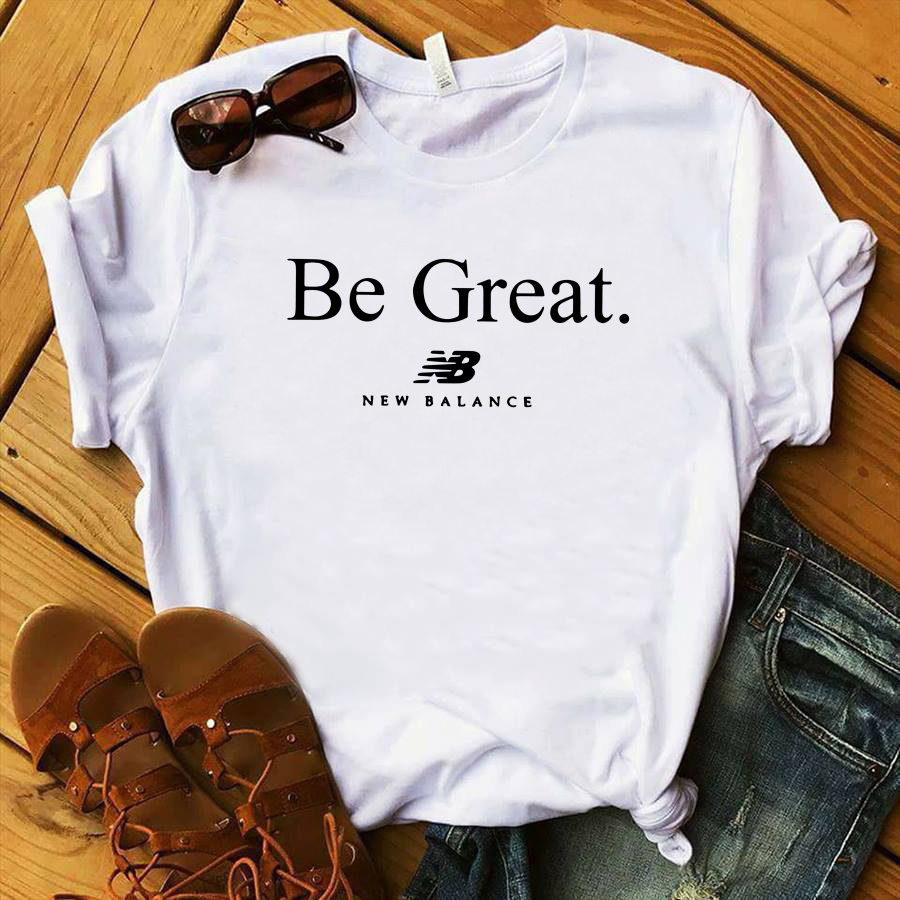 new balance be great t shirt