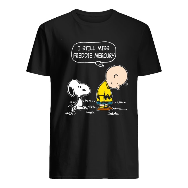 Snoopy and Charlie Brown I Still Miss Freddie Mercury Shirt