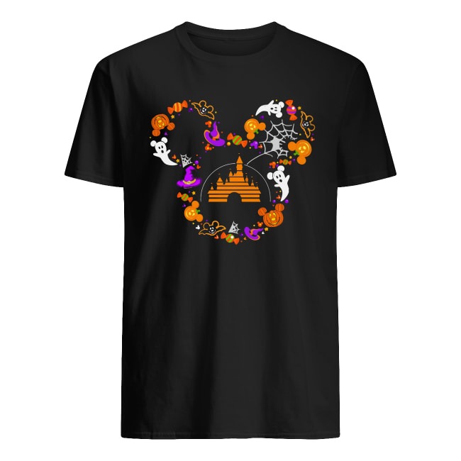 Mickey Mouse Head Disneyland Halloween Shirt