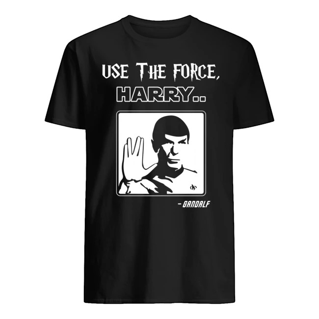use the force harry gandalf shirt