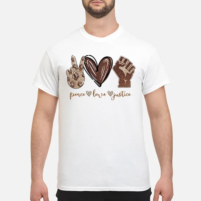 Download Peace Love Justice Diamond Shirt