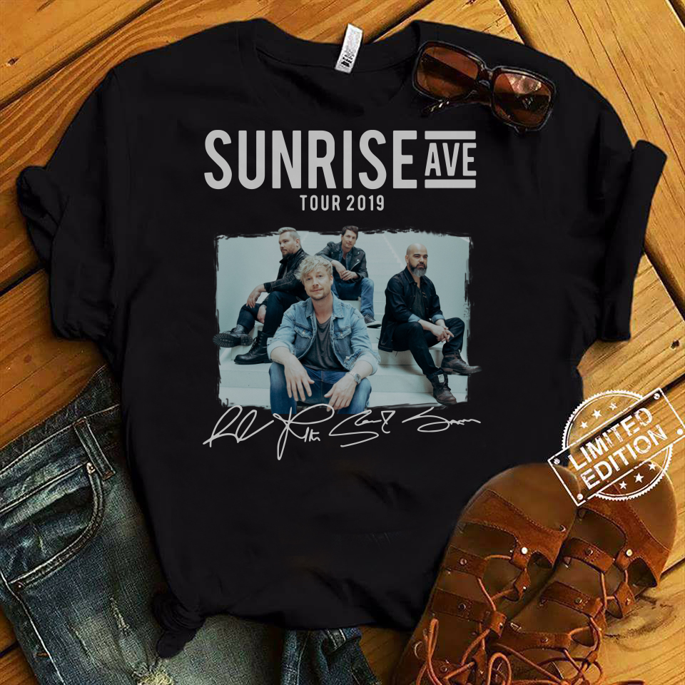 sunrise avenue tour shirt