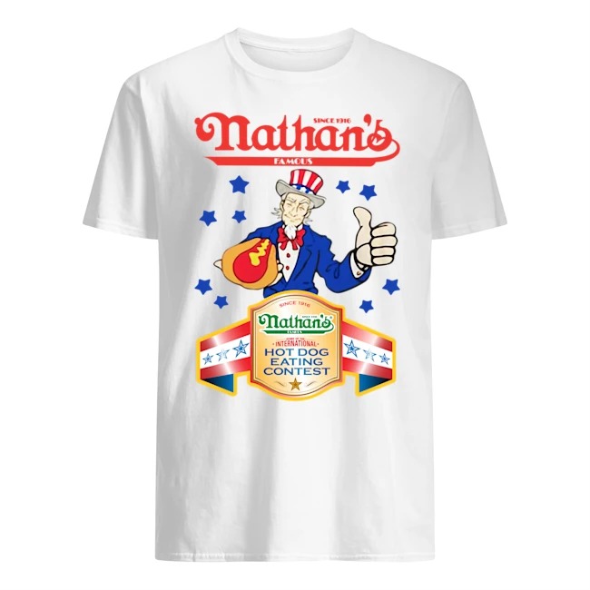 nathans hotdogs shirt