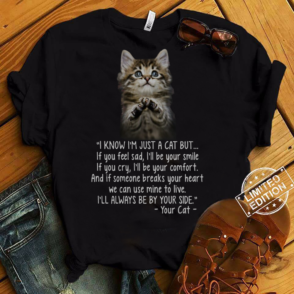 I Know I’m Just A Cat But If You Feel Sad I’ll Be Your Smile Shirt