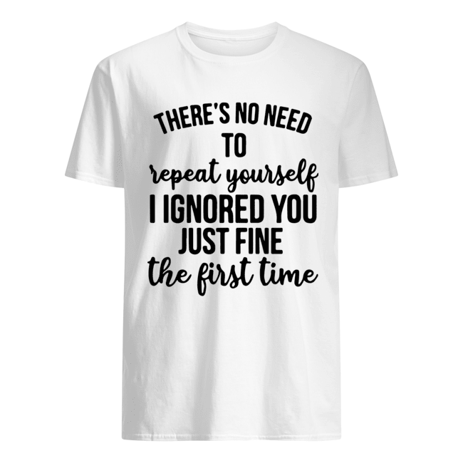 i am not to be ignored t shirt