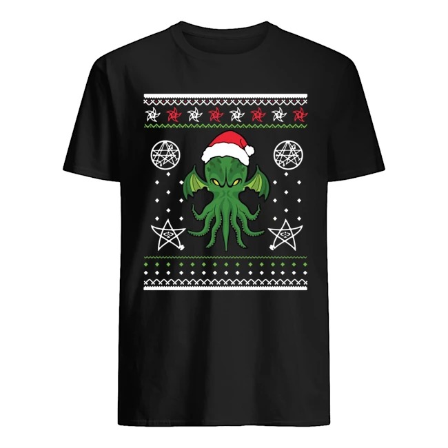 Santa Cthulhu Ugly Christmas sweater