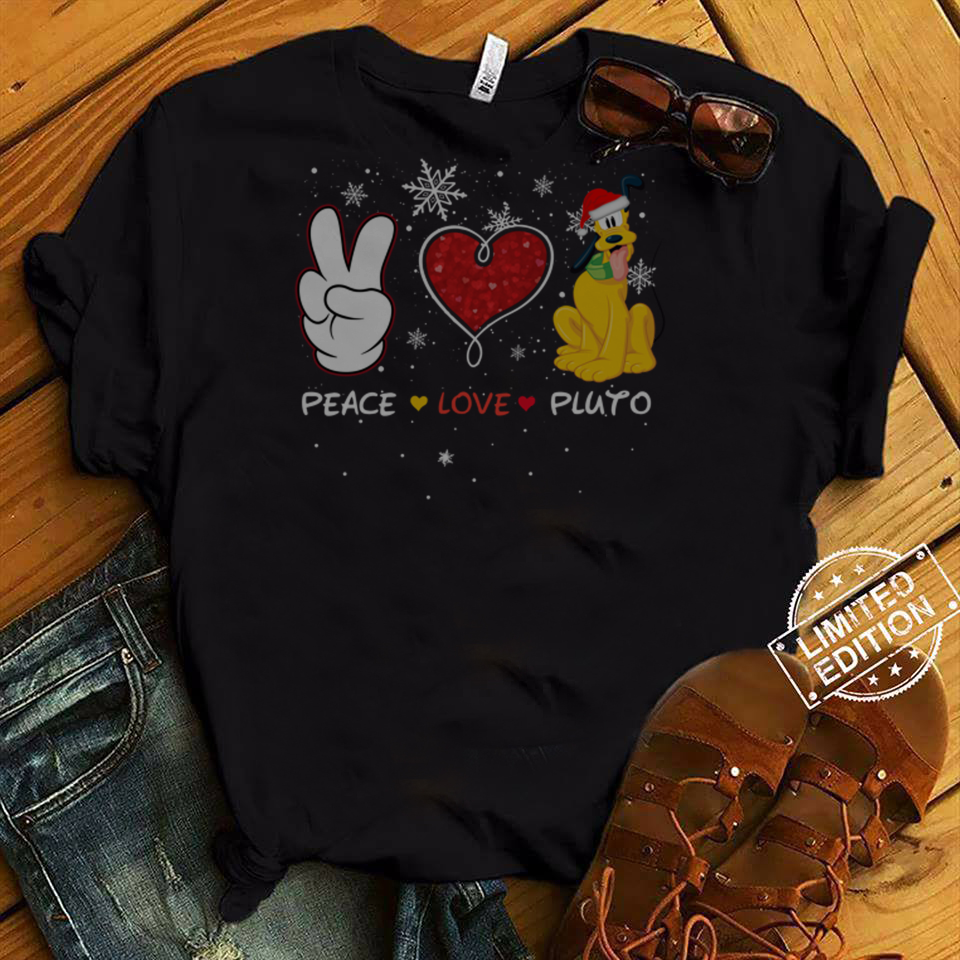pluto revolve in peace t shirt