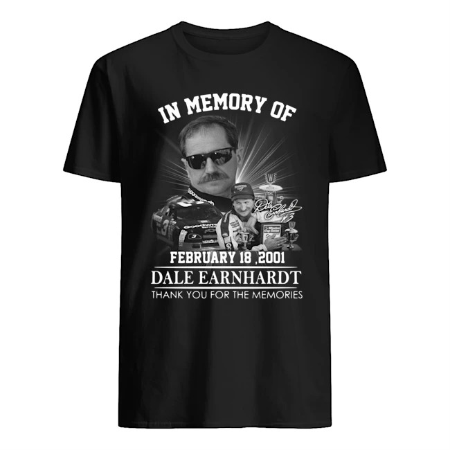 in memory of dale earnhardt shirt