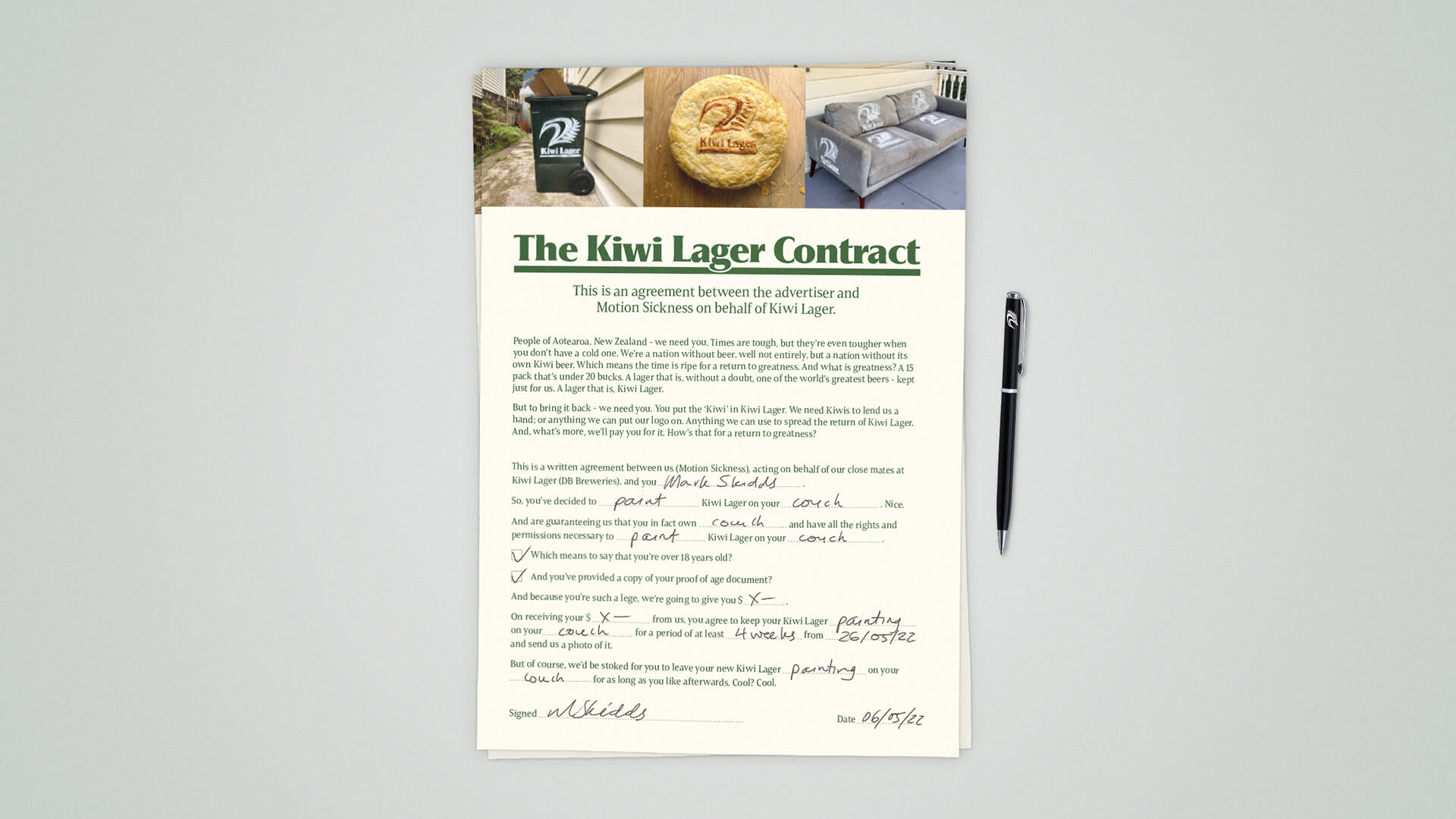 Kiwi Lager