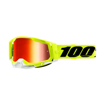 100Percent Motocross goggles 100 Armega Falcon5 HiPER Mirror Red
