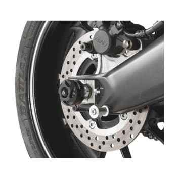 Crashpads und/oder ständeraufnahmen SW Motech Rear Axle Slider Set