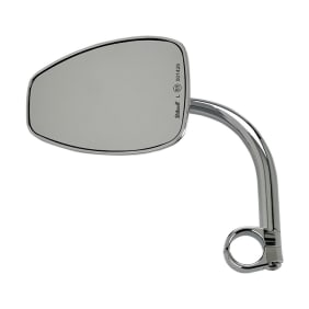 Rétroviseur d'extrémité de guidon Biltwell Mirror T-Drop W/Mnt 1 Ch