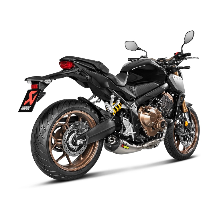 Akrapovic Full exhaust for Honda | Cb 650 f/abs | Cbr 650 f/abs | Cbr 650 r/abs | Neo sports cafe cb 650 r/abs | SKU: S-H6R14-HEGEHT