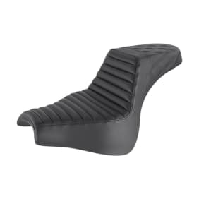 Saddlemen Two-up seat Seat Stepup Tr Ls Blck