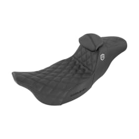 Asiento biplaza Saddlemen Seat Sdc Perf Grip B/R