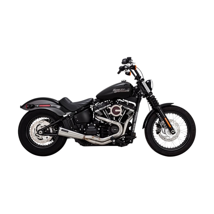 Kit de escape completo Vance & Hines Exh 2-1Ss Upswp 18-19 St