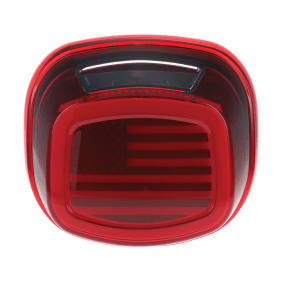 Kuryakyn Brake lever T-Lght Tracer Us Flag Red