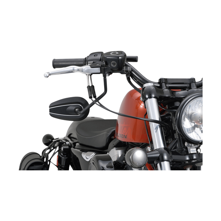 Daytona Generic mirror D-Mirror-6 Rod Left Alu Bk