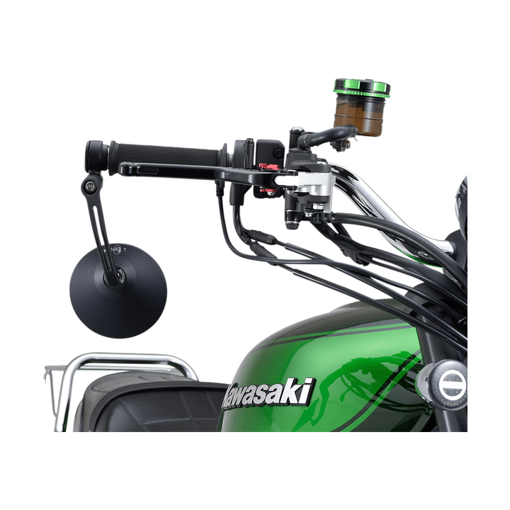 Espejo de puño Daytona D-Mirror-3 Round Barend Alu Bk