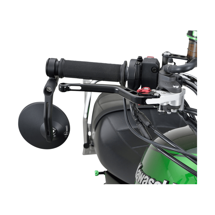 Espejo de puño Daytona D-Mirror-3 Round Barend Alu Bk