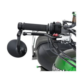 Daytona Lenkerendenspiegel D-Mirror-3 Round Barend Alu Bk