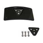 Custom Dynamics Kennzeichenhalter Mount Radius Lp Blk