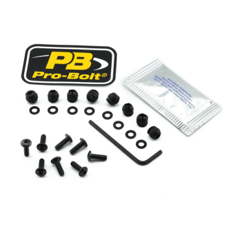 Support de bulle Pro Bolt Scr Kit Screen 8 Blk