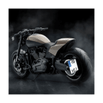 Portatarga Heinz Bikes Lic.Plt Fxdr Blk Uk