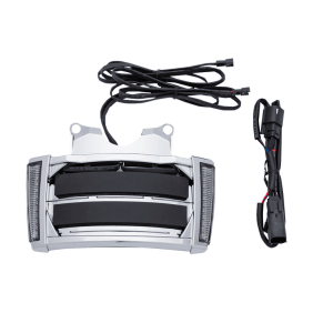 Portamatrícula Ciro Frame Lp W/Leds Chr/Smk