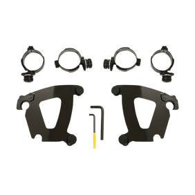 Parabrisa Memphis Shades Mnt Kit Rd Warr Fxfb Blk